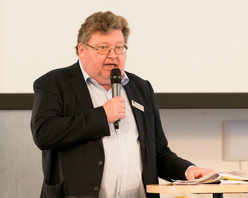 Messujen avauspuheenvuoro, Tukholman Suomen instituutin johtaja Anders Eriksson